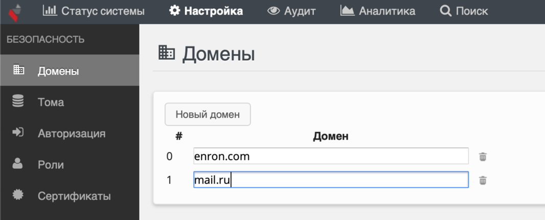 домены домены